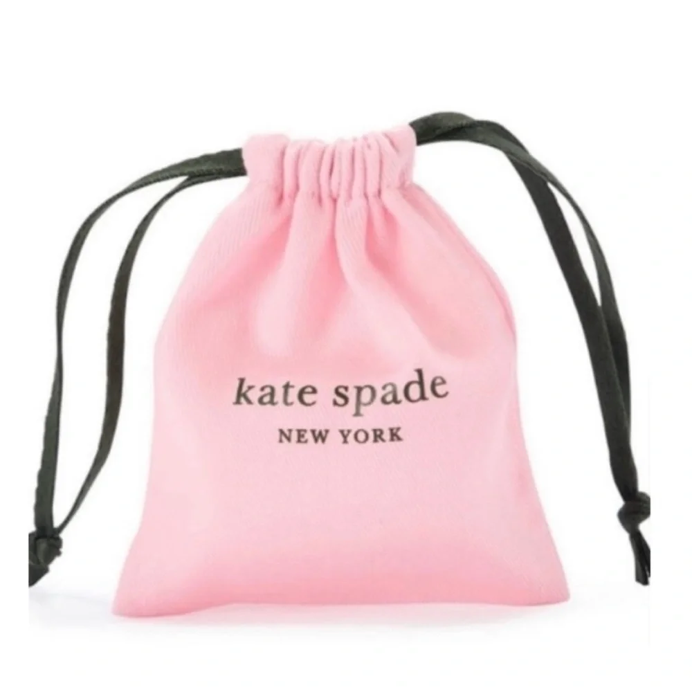 Kate Spade rise & shine golden yellow  stud earrings large 0.43”